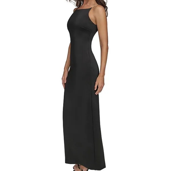 Donna Karan Black Maxi Dress - Picture 2 of 4